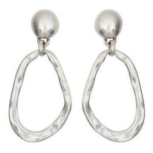 Handmade Pewter Earrings